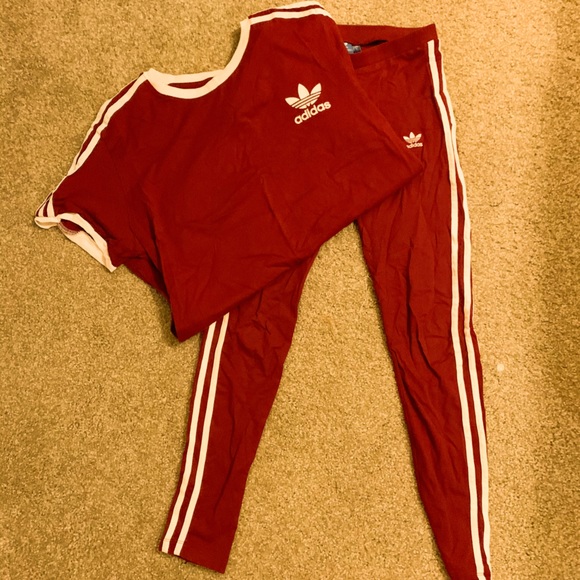 adidas two piece jumpsuit